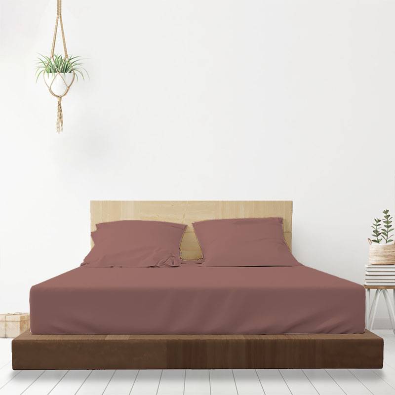 3D Digital Printing Home Textile Bedding Solid Color Series Polyester Bed Sheet