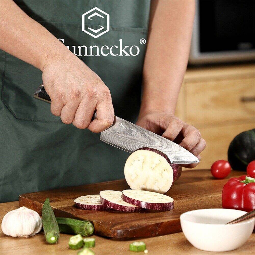 6.5 Inch Kitchen Cutlery Japanese Knife Damascus Steel Meat Cleaver