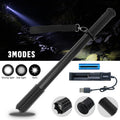 Baseball LED Flashlight Rechargeable Torch Spotlight Emergency Security Work Light 3 Lighting Modes