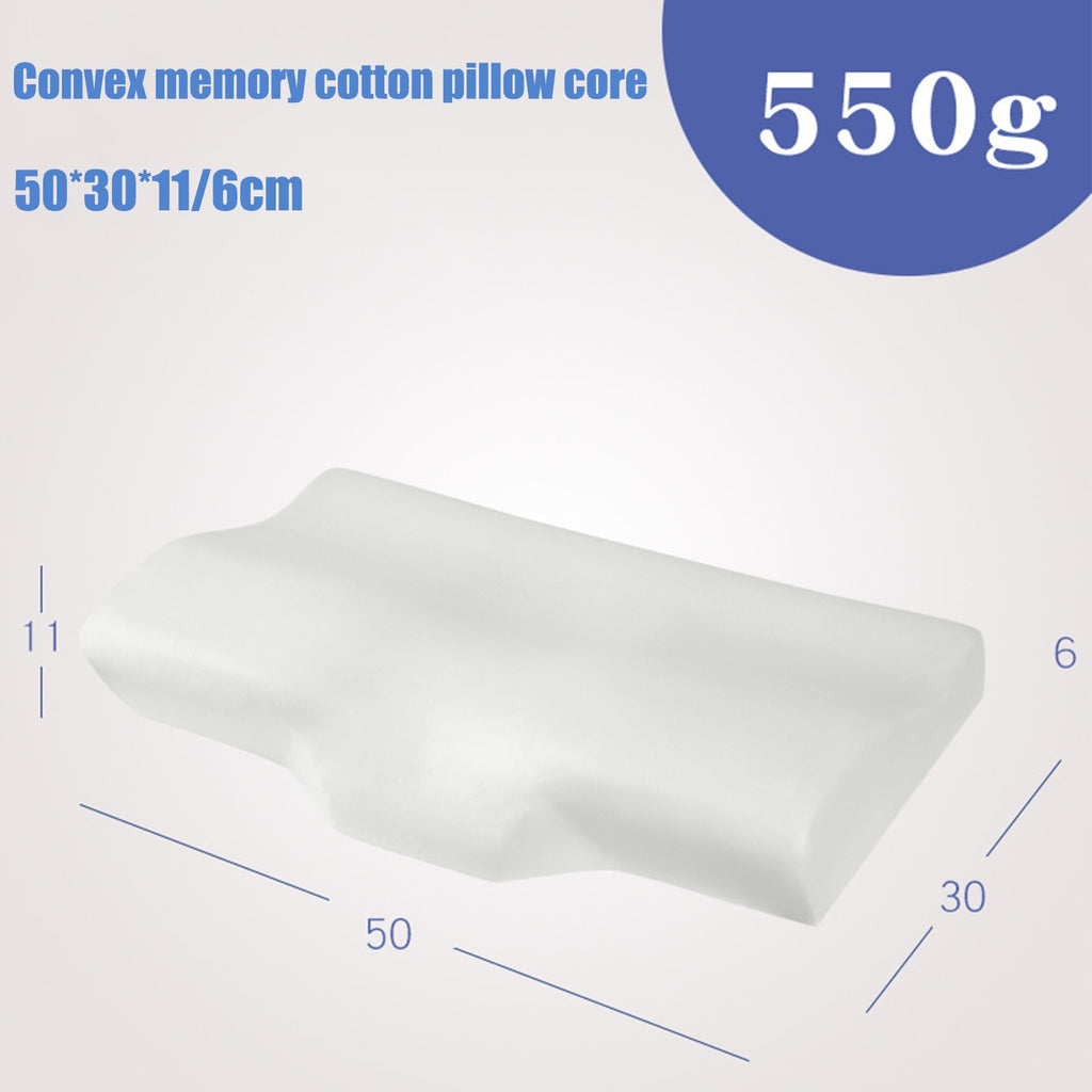 Cervical Pillow Ergonomic Contour Memory Foam Orthopedic Bed Pillow Neck Support