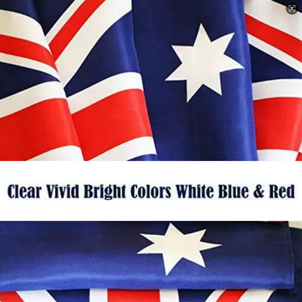 Large Australian Aussie Flag Australia Day OZ Heavy Duty Outdoor 150cm X 90cm AU Flag 3'x5' FT