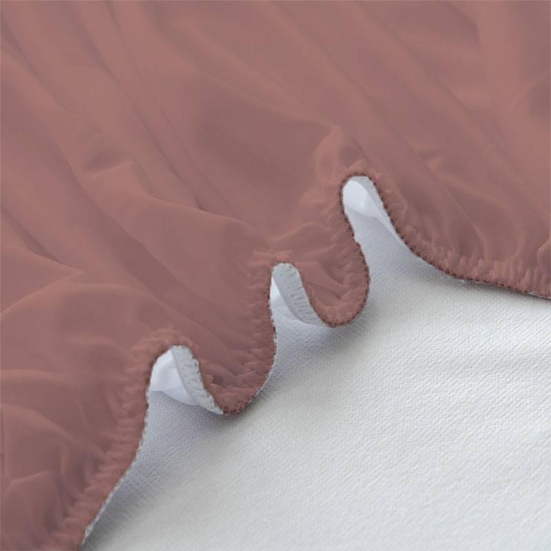 3D Digital Printing Home Textile Bedding Solid Color Series Polyester Bed Sheet