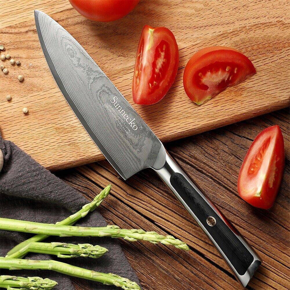 6.5 Inch Kitchen Cutlery Japanese Knife Damascus Steel Meat Cleaver