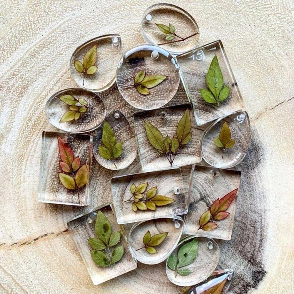 130pcs Silicone Earring Pendant Mold Necklace Jewelry Resin Mould Casting Craft