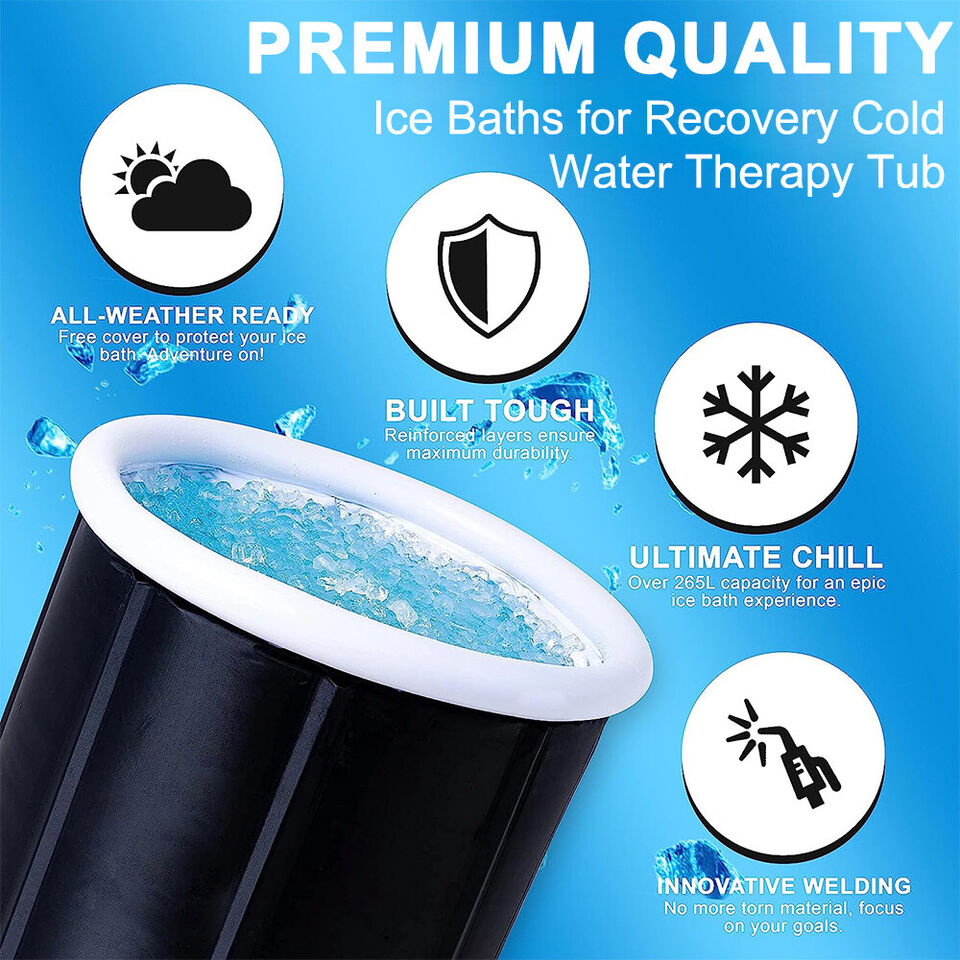 New Ice Bucket With Blue Light Strip