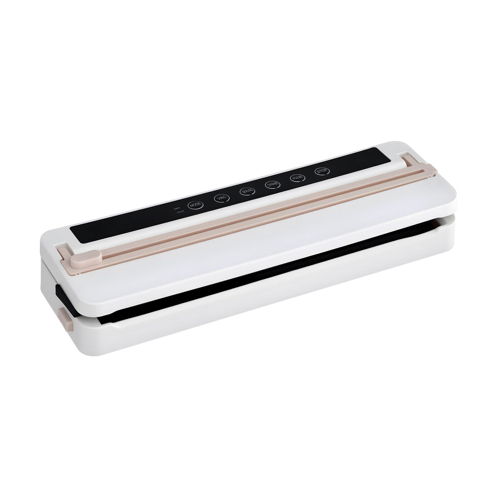 Devanti Food Vacuum Sealer Machine Fresh Storage Auto Seal Slide Cutter 6 Modes White