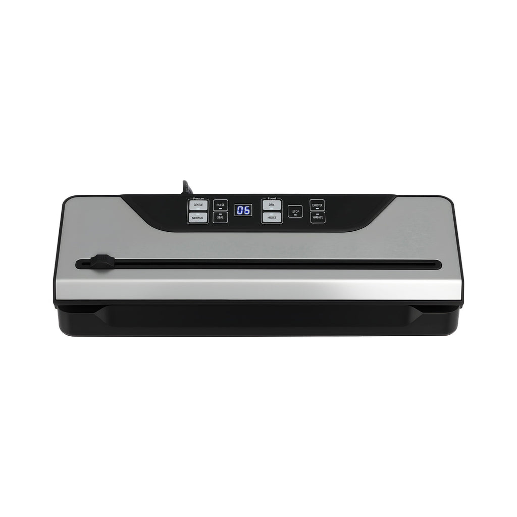Devanti Food Vacuum Sealer Machine Auto Seal Slide Cutter 9 Modes Marinate Black