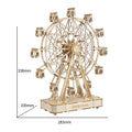 Robotime DIY Wooden Rotatable Ferris Wheel Model with Playing Music Toys for children birthday TGN01