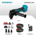 Cordless Oscillating Multi function Tool 6 Gears Adjustable Rechargeable Renovator Trimmer Shovel For Makita 18V Battery Pin