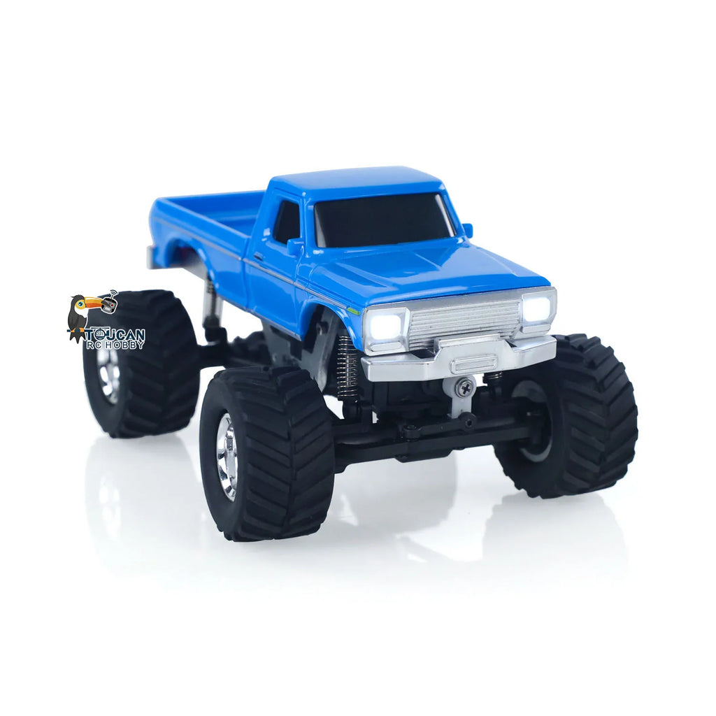 AU Sale JABAILE 3602 1/36 4WD 2.4G Radio Control Off Road Vehicles Mini Crawler Car Battery Lights RTR RC Toys Model Boys Gift