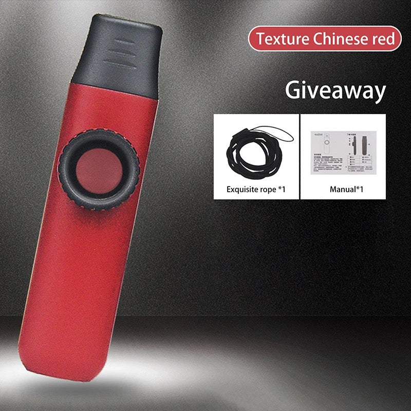 Versatile Kazoo for Kids & Adults; Perfect with Guitar, Ukulele, Violin, Piano; Easy to Learn for Music Aficionados