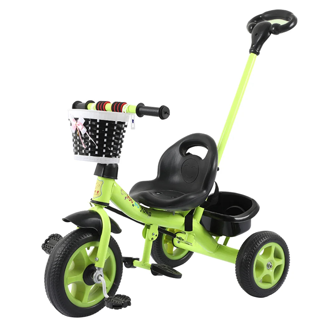 3 Wheel Bike Bicycle Tricycle Trike Basket Ride On Toy Kids/Children/Toddler 3y+