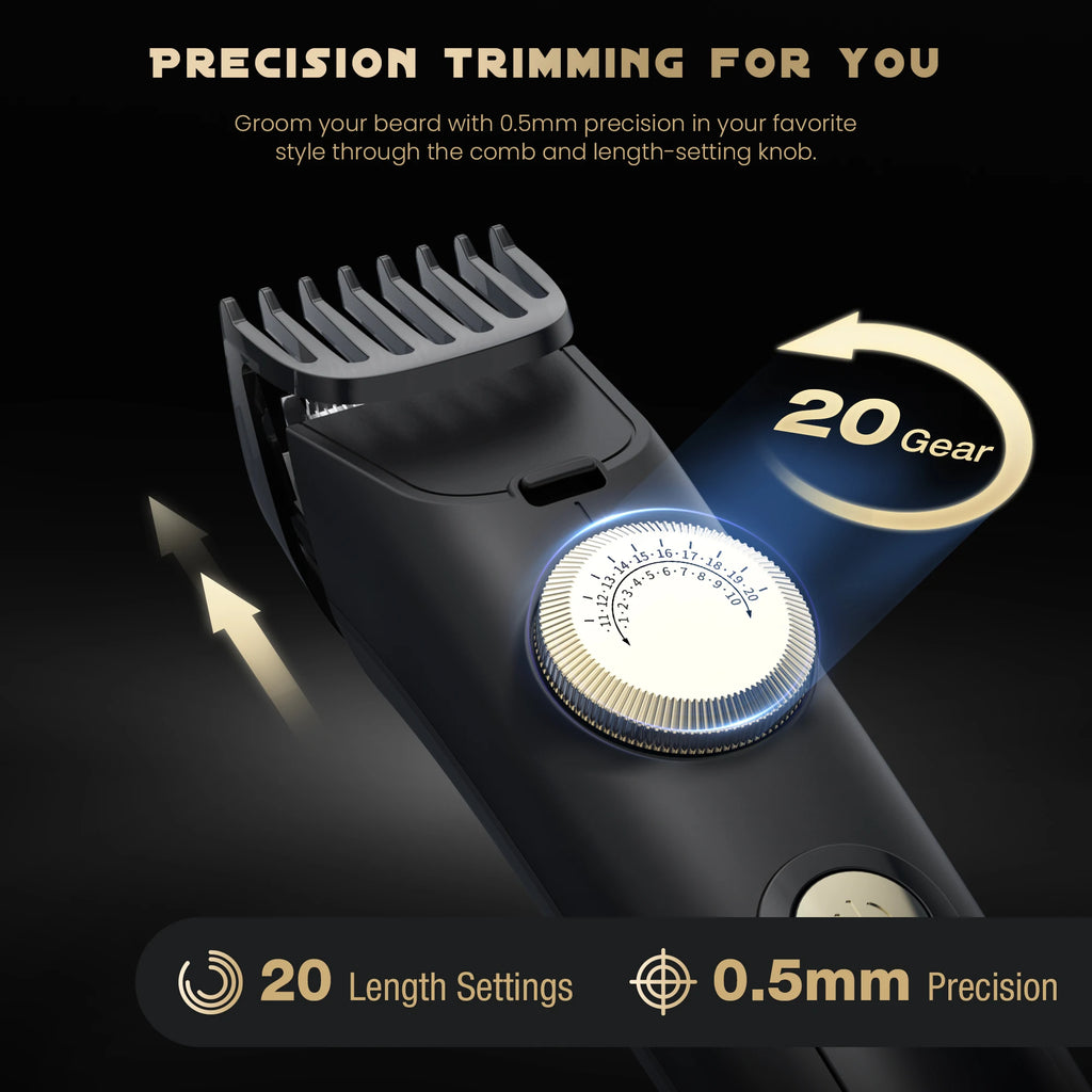SEJOY Body Groin Area Hair Trimmer Lawn Mower Ceramic Blade Wet Dry Clippers Pubic Armpit Hair Hygiene Removal Bikini Trimmer