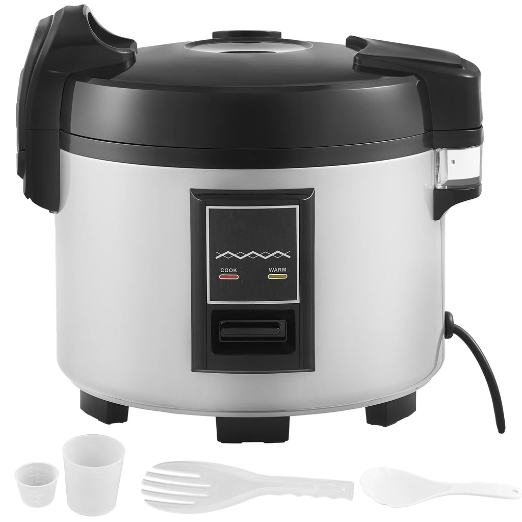 SucceBuy Commercial Rice Cooker Rice Cooker 9.51 Qt / 9 Liter Large Rice Cooker and Warmer with Nonstick Inner Pot Fast Cooking