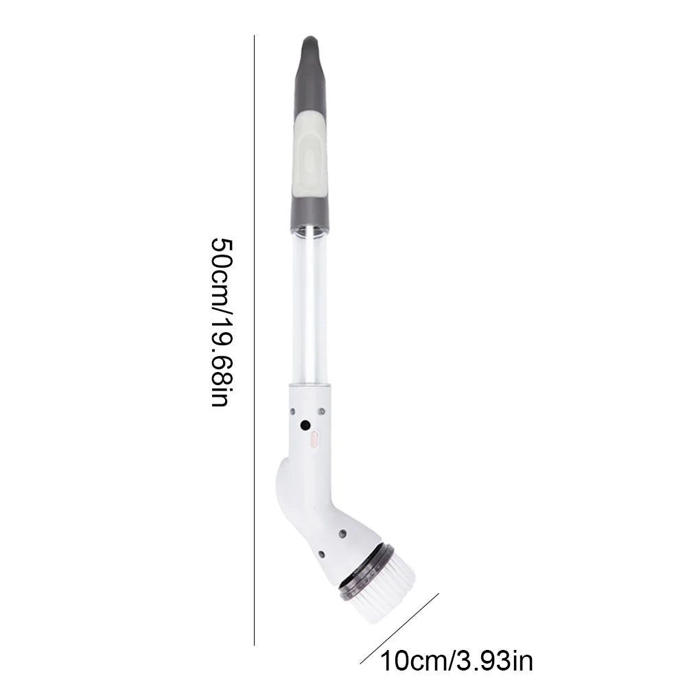 Electric Spin Scrubber Cleaning Brush Cordless Power Cleaning Brush Waterproof Shower Scrubber for Bathroom Kitchen Cleaning