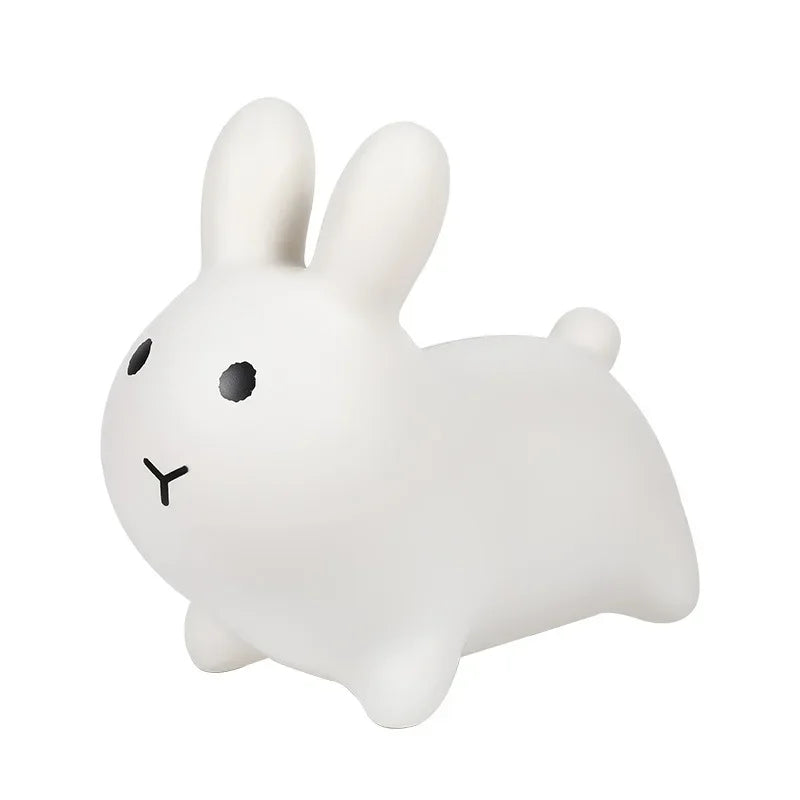 Kids Animal Inflatable Bouncy Bunny Hopper Soft Cute Rabbit Bouncer PVC Jumping Ride on Children Baby Play Toys