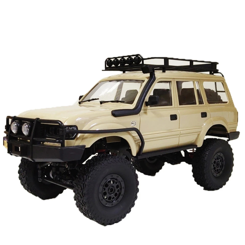 WPL C54-1 1/16 RC Car 2.4G Remote Control 4X4 Off Road LED Light Climbing RC Truck Electric Toy Car Gift for Boy