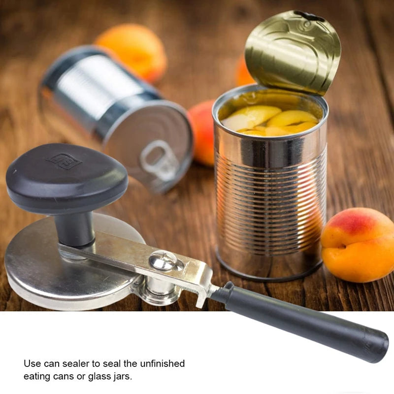 Aluminum Cans Sealer Bottle Sealing Machine Manual Can Sealer Forhome Andcommercial Use 52MM