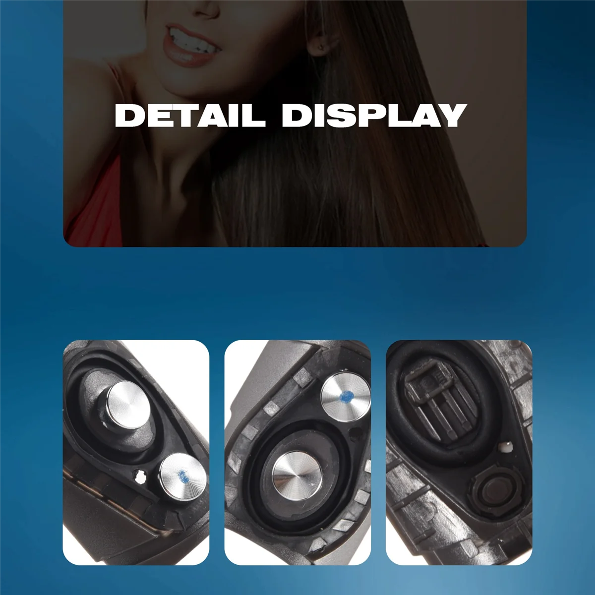 For Dyson Supersonic Hair Dryer HD01/HD02/HD03 Universal Power Switch Button Button Rubber Pad Replacement Parts 1Set 2026