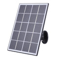 20W Solar Charger IP65 Waterproof Solar Panel Charger 9.8Ft Charging Cable 360° Adjustable Wall Mount for Ring Video Doorbell 4