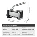 SucceBuy French Fry Cutter Potato Slicer 1/2 3/8 1/4In Stainless Steel Blades for Potato French Fries Cucumber Vegetables Carrot