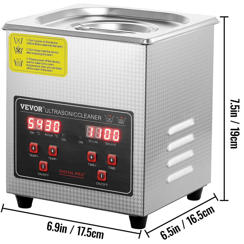 SucceBuy  2L 3L 6L 10L 22L 30L Ultrasonic Cleaner Stainless Steel Portable Cleaning Washing Machine Ultrasound Home Appliance