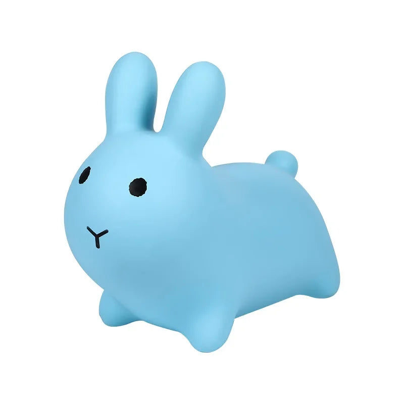 Kids Animal Inflatable Bouncy Bunny Hopper Soft Cute Rabbit Bouncer PVC Jumping Ride on Children Baby Play Toys