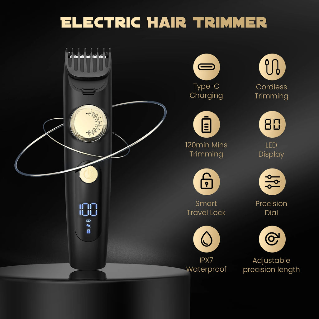 SEJOY Body Groin Area Hair Trimmer Lawn Mower Ceramic Blade Wet Dry Clippers Pubic Armpit Hair Hygiene Removal Bikini Trimmer