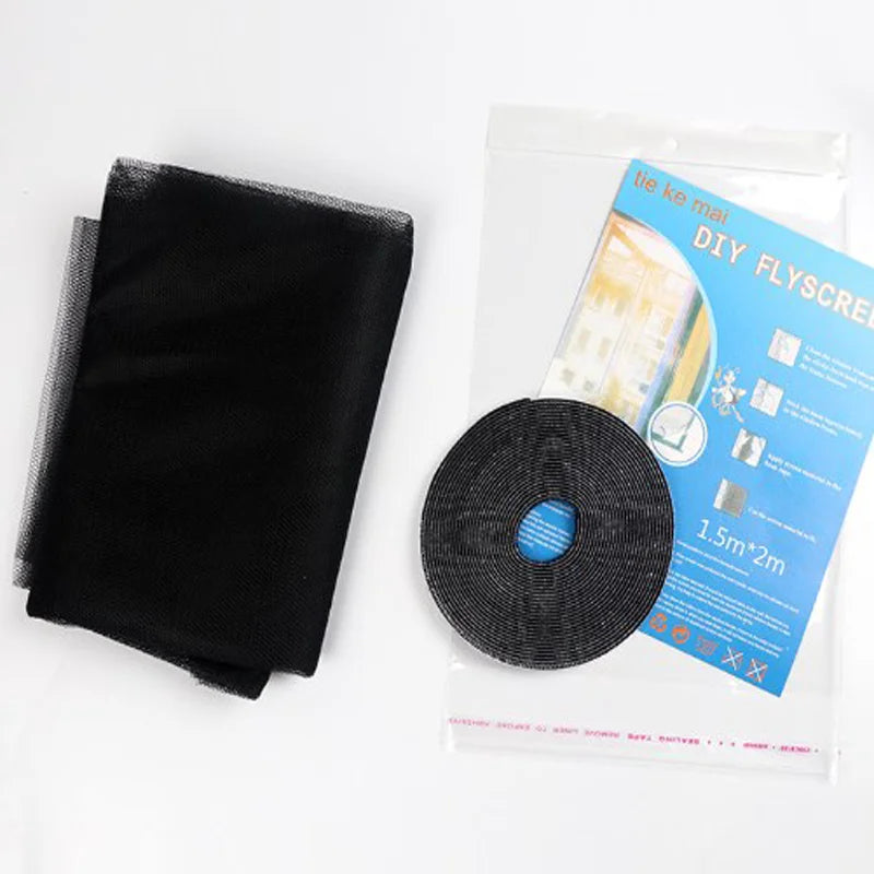DIY Self-Adhesive Indoor Insect Fly Mosquito Window Screen Curtain Mosquito Netting Door Anti Mosquito Net Window Mesh Bug Net