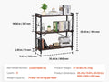 SucceBuy Metal Bookshelf 3-14-Tier Tall Industrial Bookshelf Vintage Display Storage Bookcase with Open Shelves to Home Office