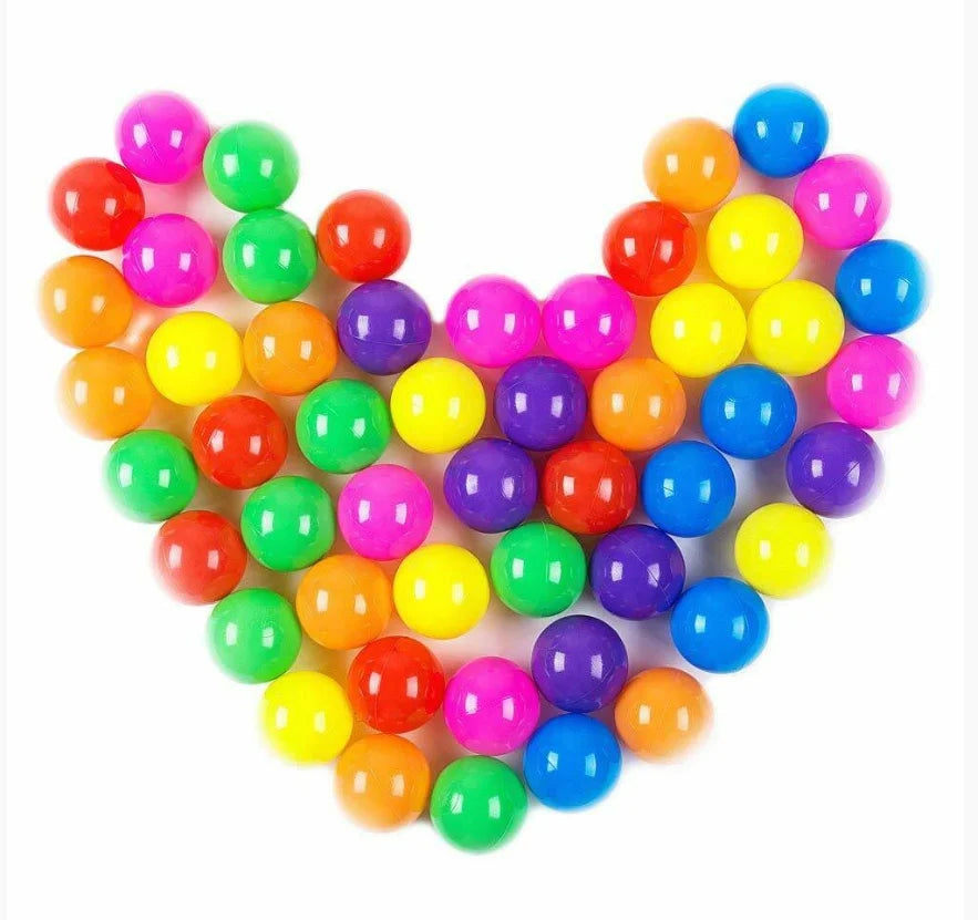 100/200 PCS Ocean Balls Ball Pit Kids Baby Play Tent Plastic Soft Toy Colourful Play Fun Safety