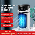 3 in 1 Quiet Cooling Desk Fan 6 Speeds Adjustable Personal Quiet Table Fan Circulation Wind Air Cooler for Home Office Desktop