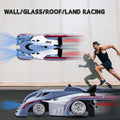 Wall Climbing Remote Control Car With Headlight, Dual Mode 360° Rotating RC Stunt Car Wall  Gift For Kids Birthday