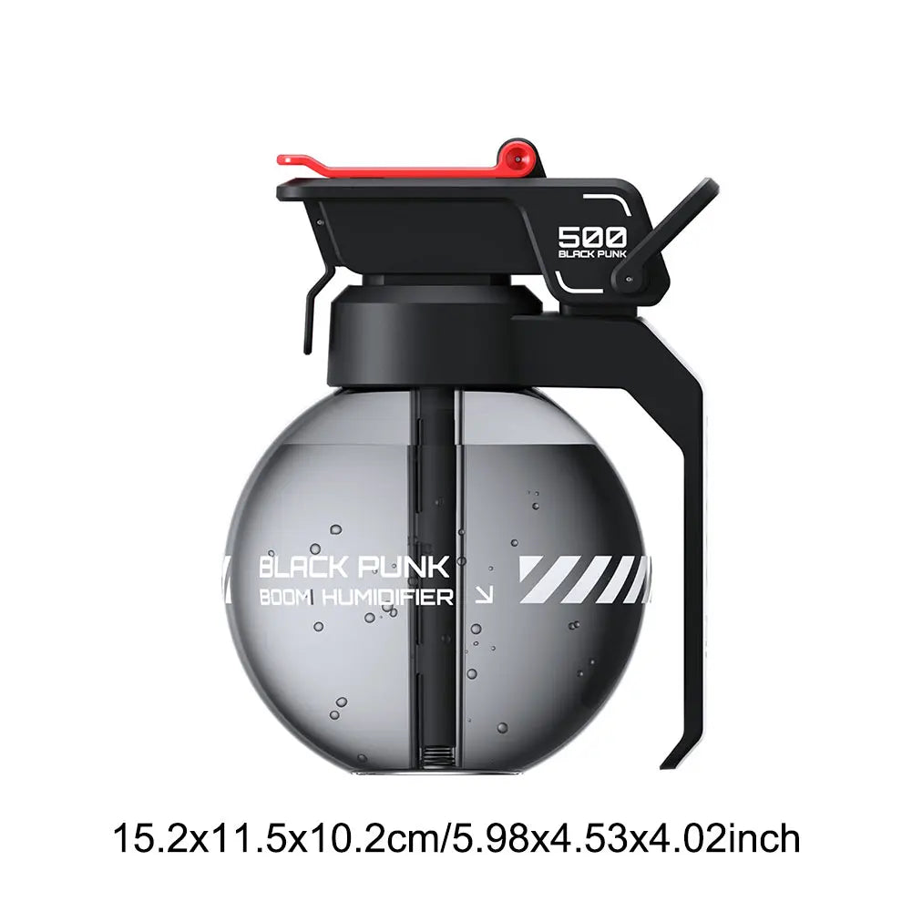500ML Grenade Aroma Diffuser Decorative Aromatherapy Diffuser Air Diffuser Humidifier for Bedroom Home Office Creative Gift