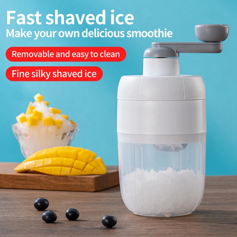 Small Manual Ice Crusher Hand-Cranked Ice Crusher Mini Hail Ice Millers Ice Grinder For Kitchen Gadgets