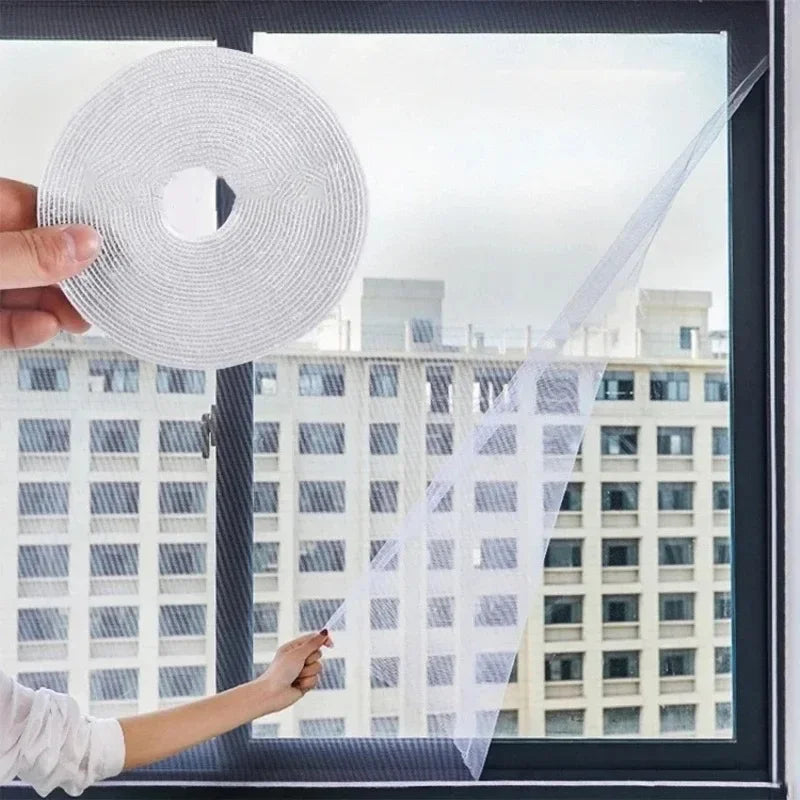 Simple Anti Mosquito No Need to Punch Holes Mosquito Net Window Self-adhesive Type Anti-mosquito Screens Home Textile 2030