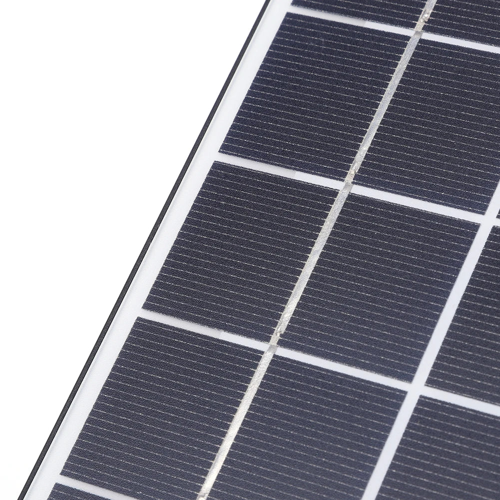 20W Solar Charger IP65 Waterproof Solar Panel Charger 9.8Ft Charging Cable 360° Adjustable Wall Mount for Ring Video Doorbell 4