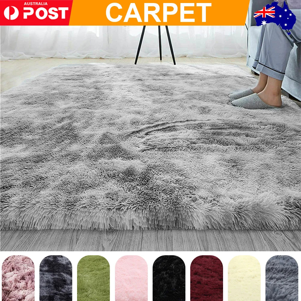 Floor Rug Rug Fluffy Area Carpet Shaggy Soft Large Pads Living Room Bedroom Pad