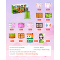 SucceBuy Magnetic Blocks 100 PCS Princess Castle Set Magnetic Building Cubes for Kids STEM Montessori Sensory Toys for Birthday