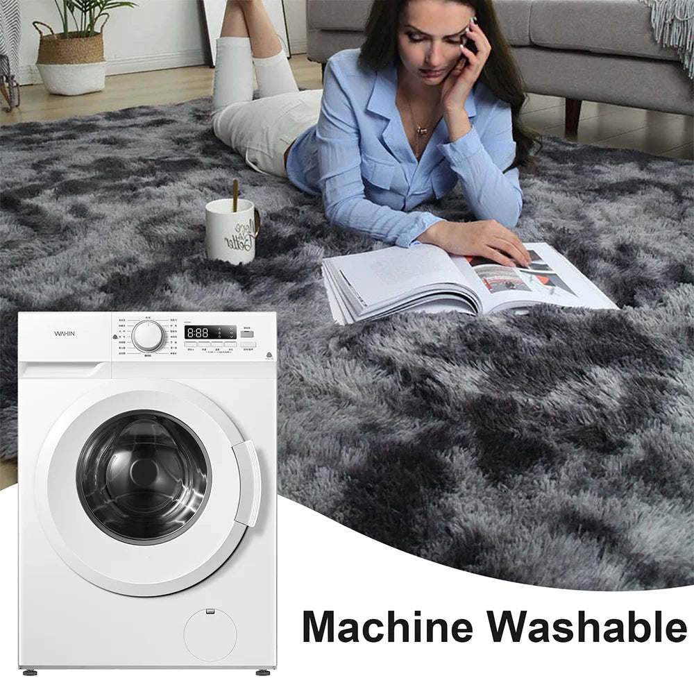 80-300cm Floor Rug Rugs Fluffy Area Carpet Shaggy Soft Large Pads Living Room Bedroom Pad 3 Sizes