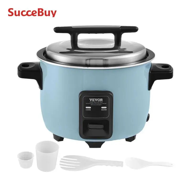SucceBuy 10L Commercial Rice Cooker with Aluminium Nonstick Inner Pot 24-Hour Keep Warm for Restaurant Buffet