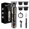 SEJOY USB Rechargeable Hair Clipper Cordless, Metal Body Dragon Design Hair Trimmer for Men,Professional Haircut Kit Hairstyling