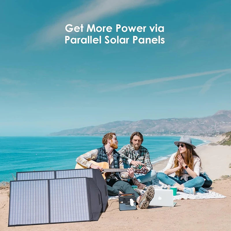 ALLPOWERS SP027 Foldable Portable Solar Panel 100W / 200W Solar Battery Charger Outdoor Emergency Backup Power for Power station