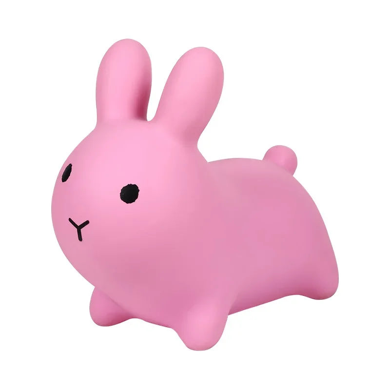 Kids Animal Inflatable Bouncy Bunny Hopper Soft Cute Rabbit Bouncer PVC Jumping Ride on Children Baby Play Toys
