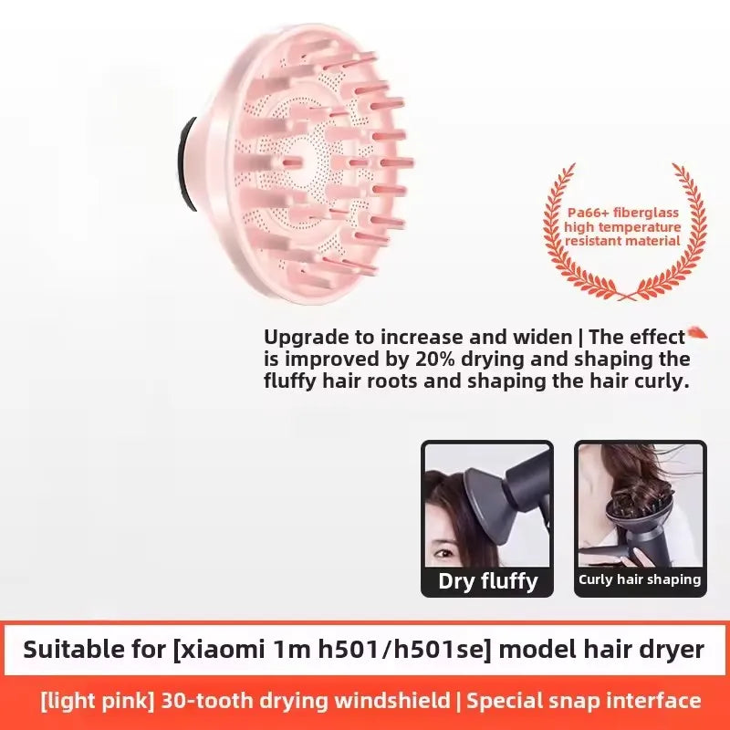 1PC for Xiaomi Mijia hair dryer hood H501/H501SE Air Nozzle Diffusion Perm Hair Dryer Fluffy Drying Cover Accessories