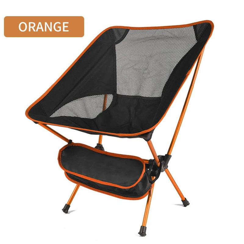 Mini Portable Folding Outdoor Camping Fishing Picnic BBQ Beach Chair Lightweight Seat 3 Colors