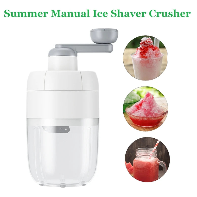 Small Manual Ice Crusher Hand-Cranked Ice Crusher Mini Hail Ice Millers Ice Grinder For Kitchen Gadgets
