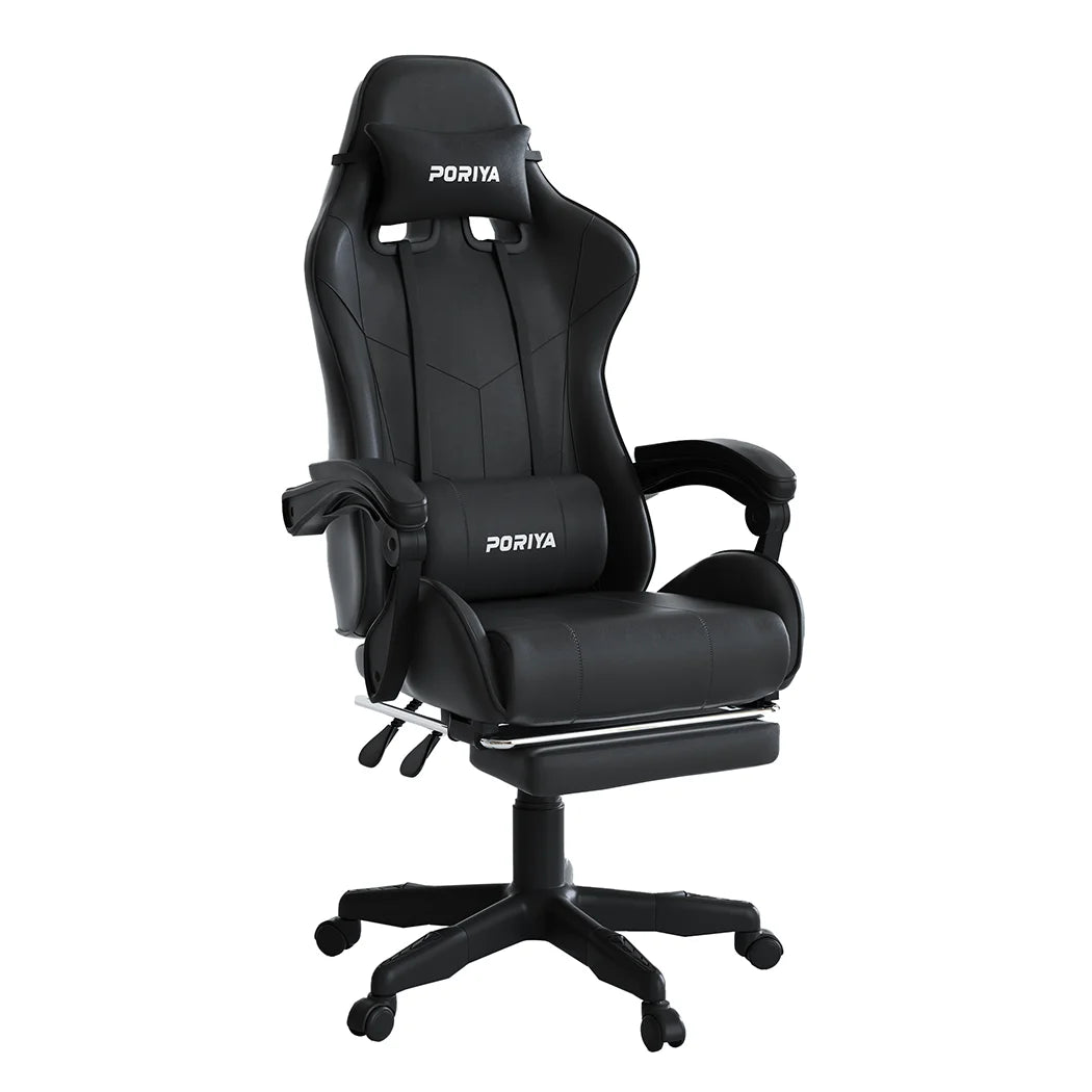 Gaming Chair Office Computer Seating Racing PU Executive Racer Recliner Chair
