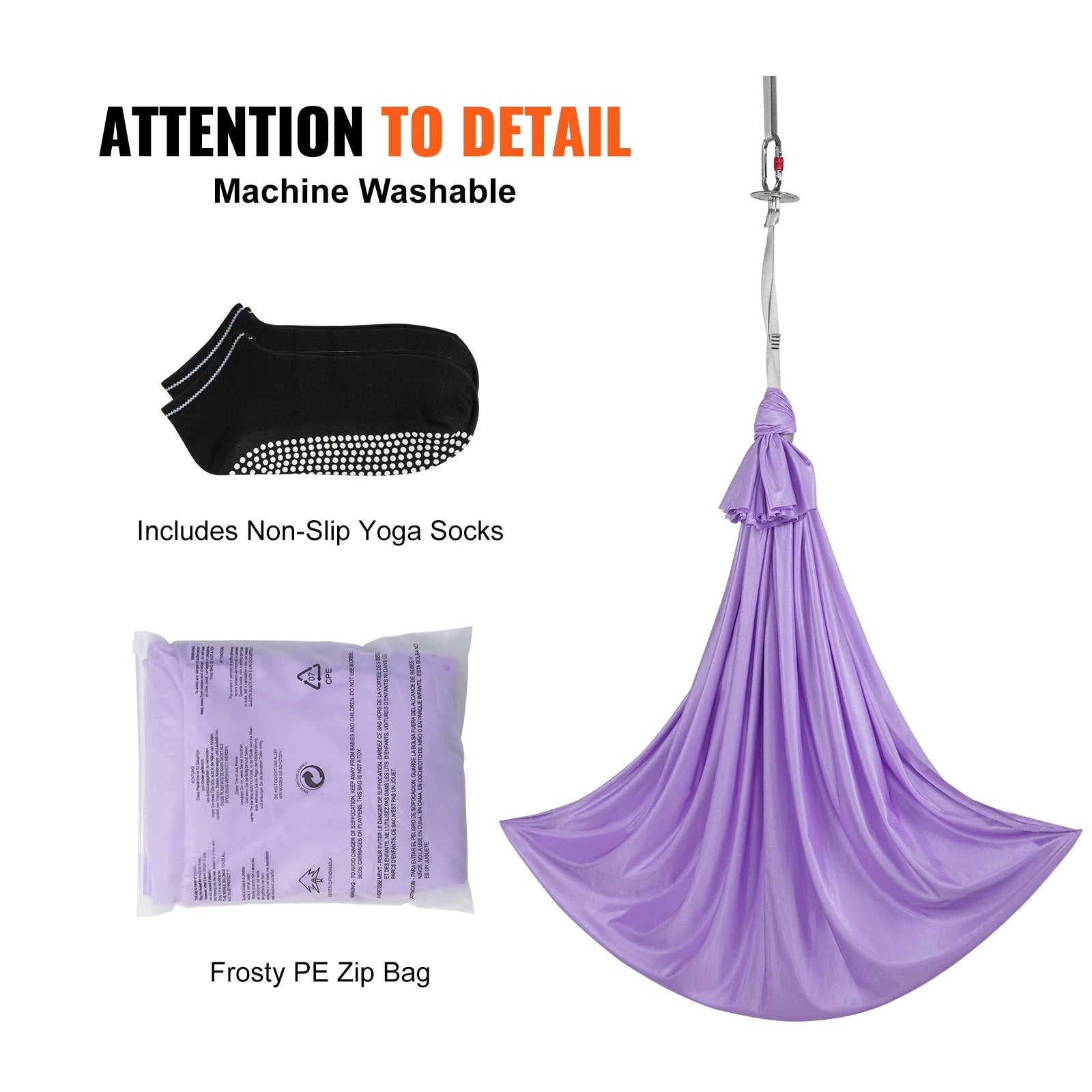 SucceBuy Sensory Swing for Kids3.1Yards Therapy Swing for Child w/Special Needs Cuddle Swing for Child w/ Autism ADHD Aspergers