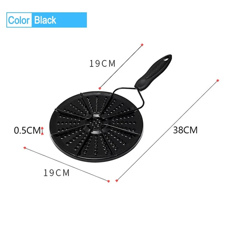 Kitchen Gas Stove Heat Diffuser Plate Reducer Flame Guard Simmer Rings Cooking Heat Distributor For Even Heating